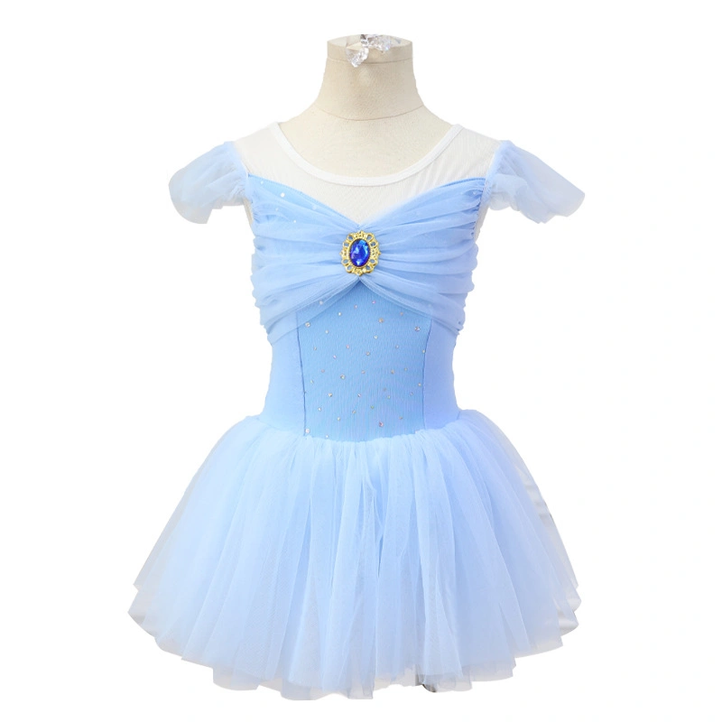 Children Summer Princess Dress Performance Ballet Dance Wear