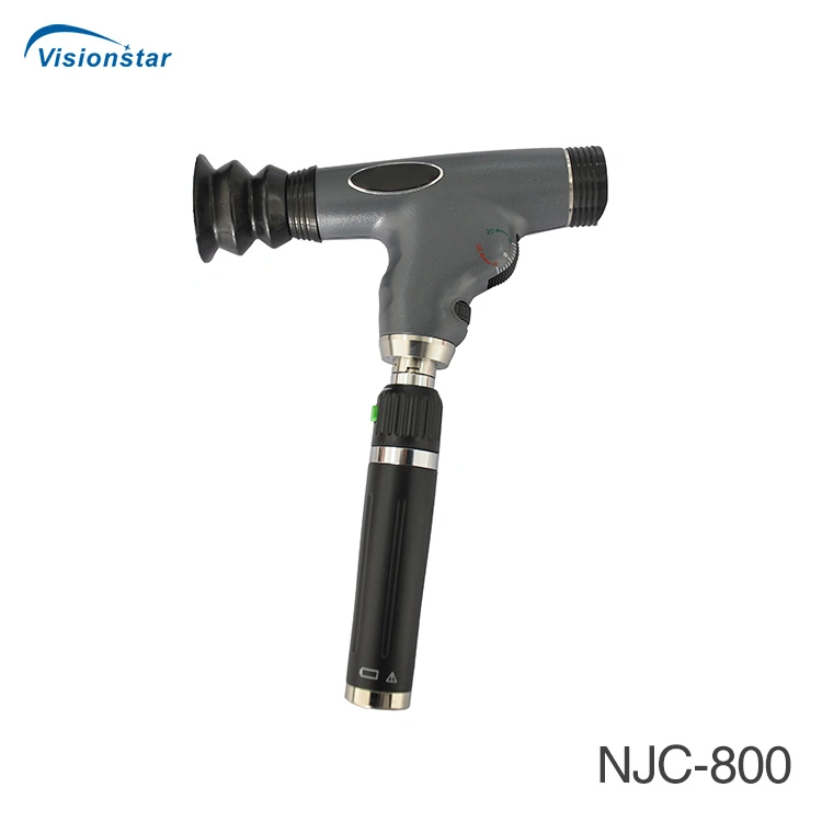 Njc-800 China Venta caliente Equipo oftalmológico Pantoscopic oftalmoscopio.