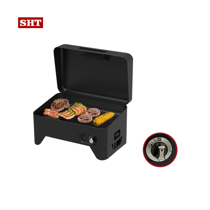 Nuevo producto anti-adherente personalizada barbacoa Barbacoa portátil comal multifunción