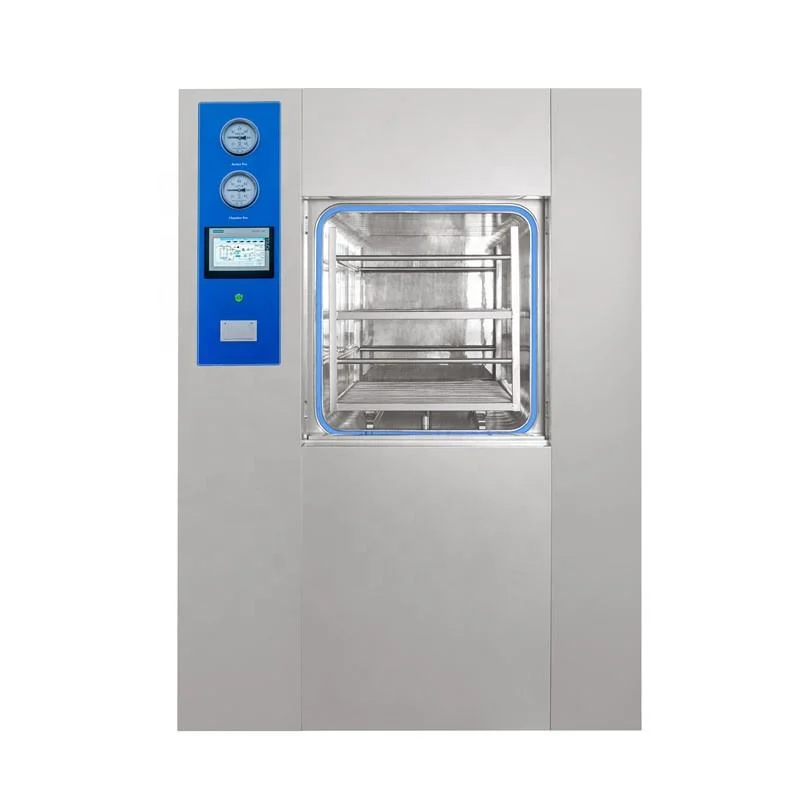 Clase B gran puerta doble Autoclave rectangular para fines médicos