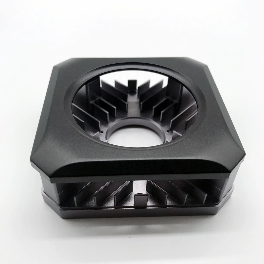 Dongguan fabricante OEM Custom de fabricación de acero negro de mecanizado CNC de piezas de metal piezas de aluminio anodizado