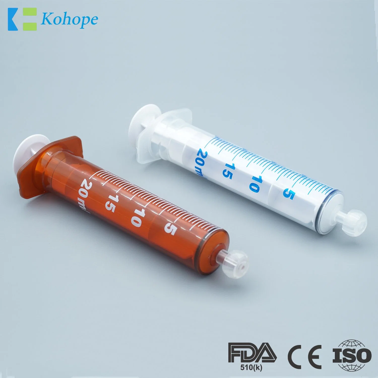 Professional Promotion 50ml Medical Colorful Single Use Sterile Syringe