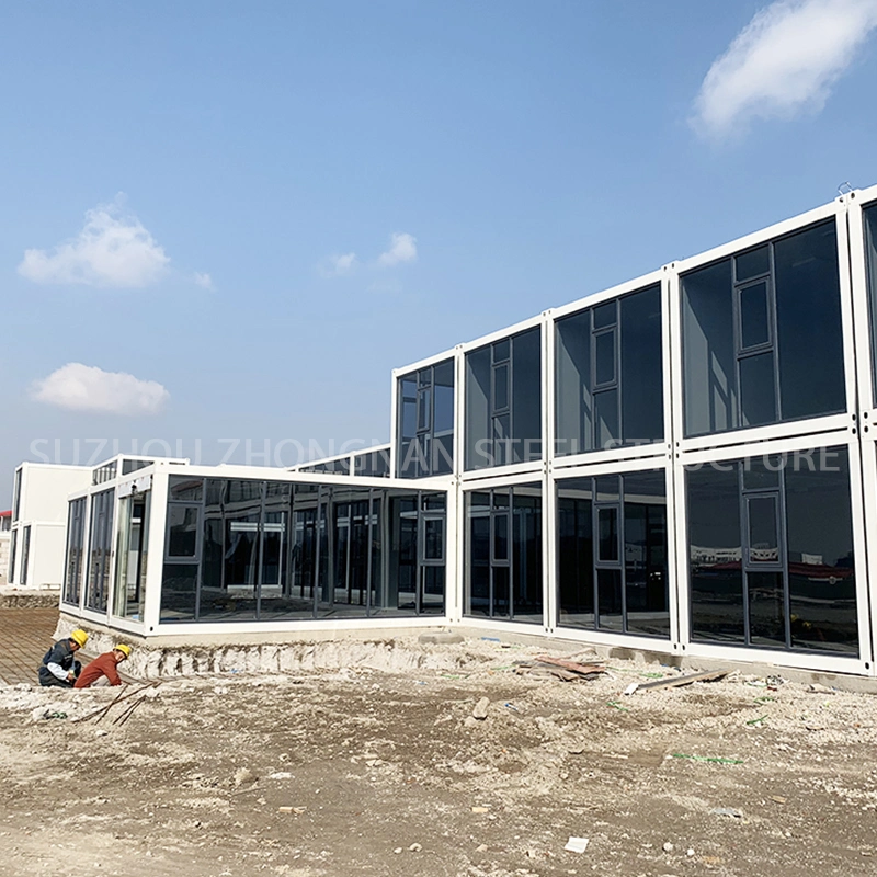 Custom Luxury Large-Scale Container House Prefabricated Office Building in Shianghai