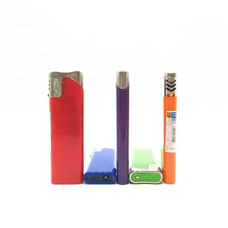 Bulk High quality/High cost performance  Novelty Electronic Flip Plastic Piezo Lighter