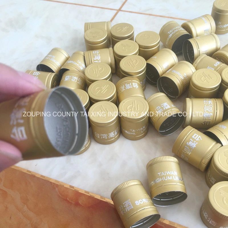 Customized High quality/High cost performance  8011 Aluminum Bottle Cap for Wine