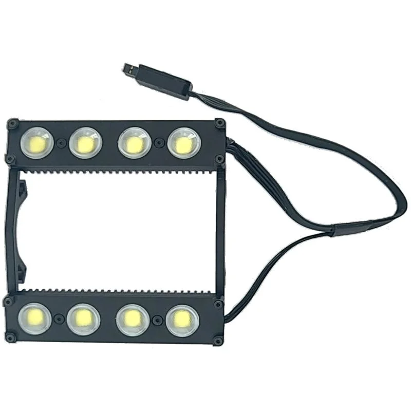 Sistema de iluminación LED de control remoto inalámbrico 640W 80000lm