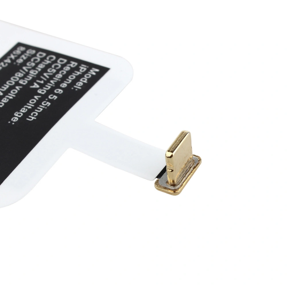 QI Cargador inalámbrico adaptador de carga inteligente y receptor para iPhone Bloc de notas