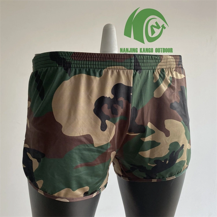 Kango Waterproofce Customized Logo Summer Running Shorts Colorful Camouflage Silkies Shorts Ranger Panties for Men and Women