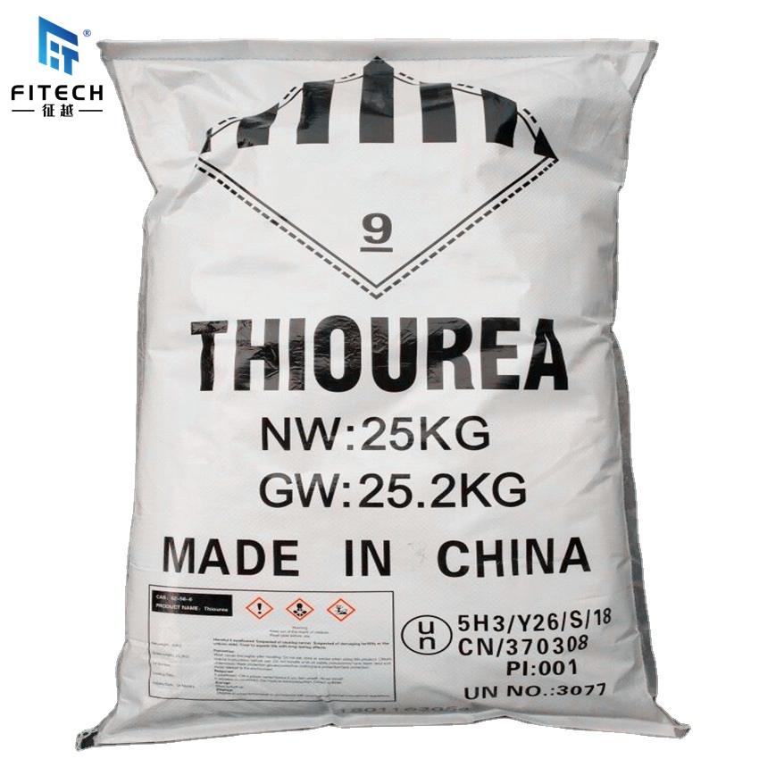 High Purity 99%Min CAS 62-56-6 99%Min Thiourea From China