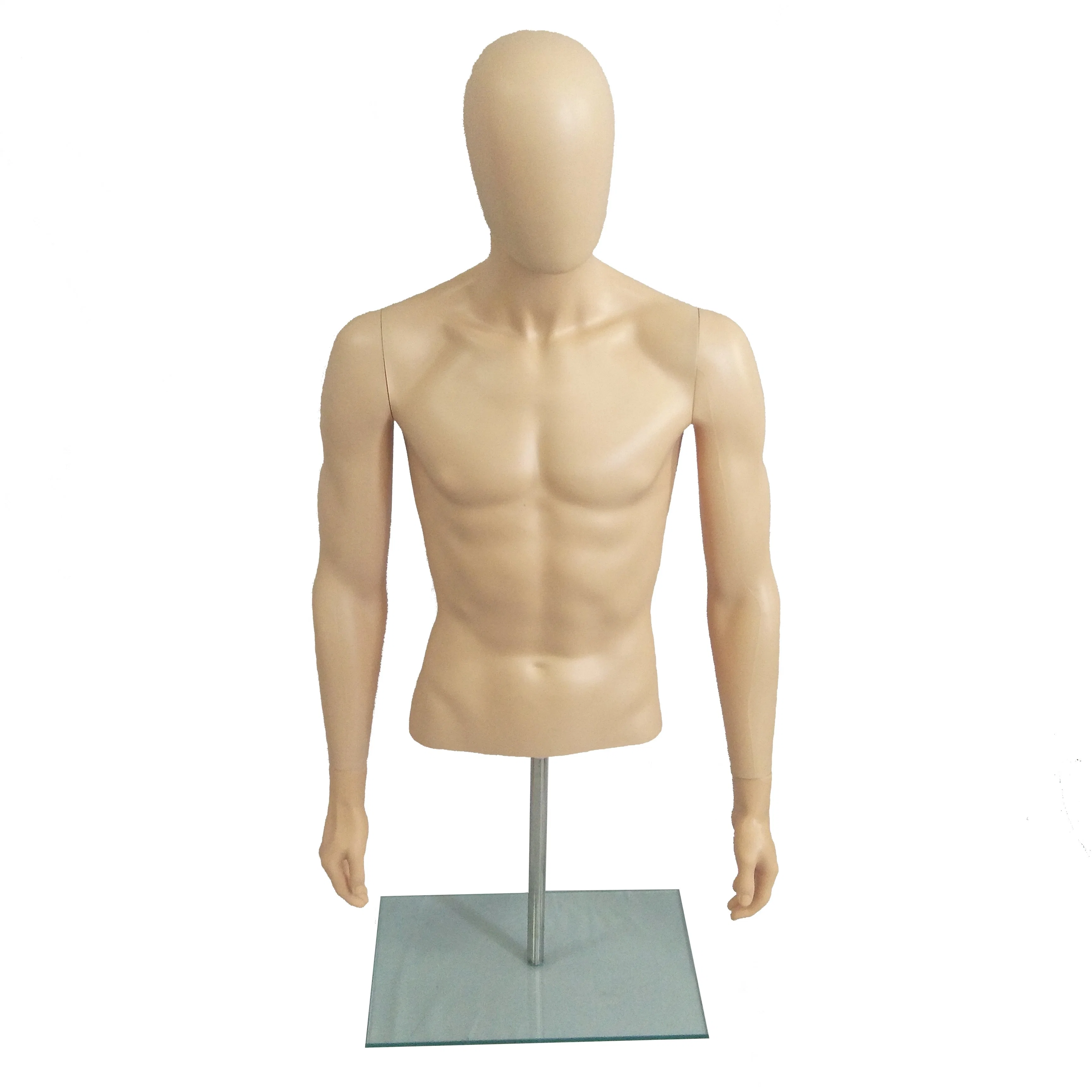 Clothe Mannequin Shop Corrugated PP Display Male Standing Full/Half Body