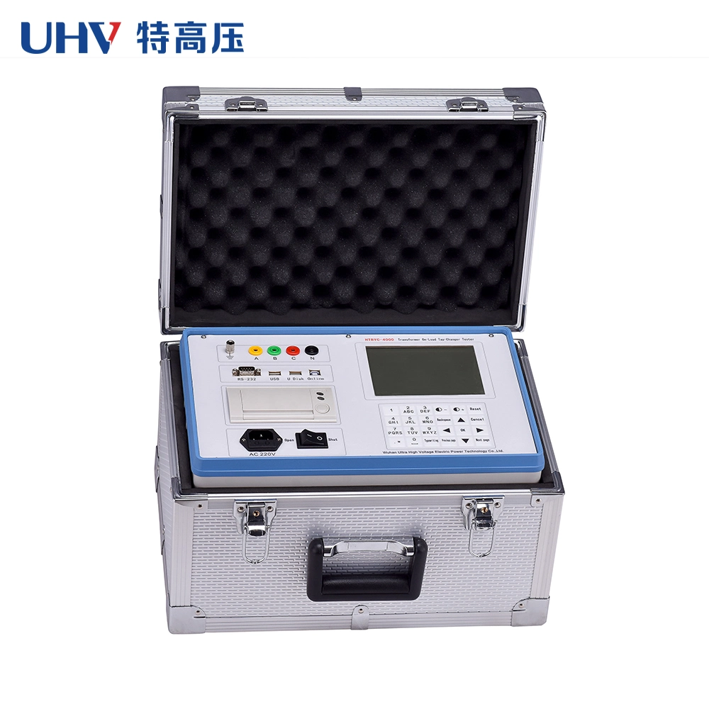 Htbyc-4000 Transformer on-Load Tap Changer Parameter Tester Tap Switch Test Equipment