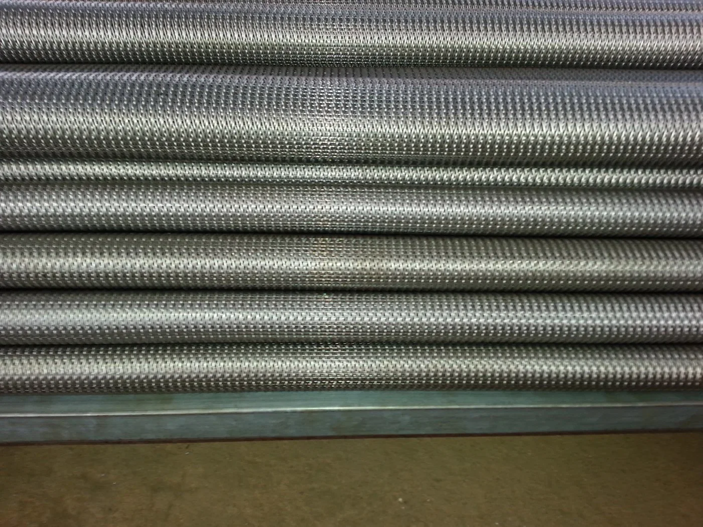 Herringbone Mesh Belt Metal Conveyor Belt Brazing Furnace High Temperature Resistance