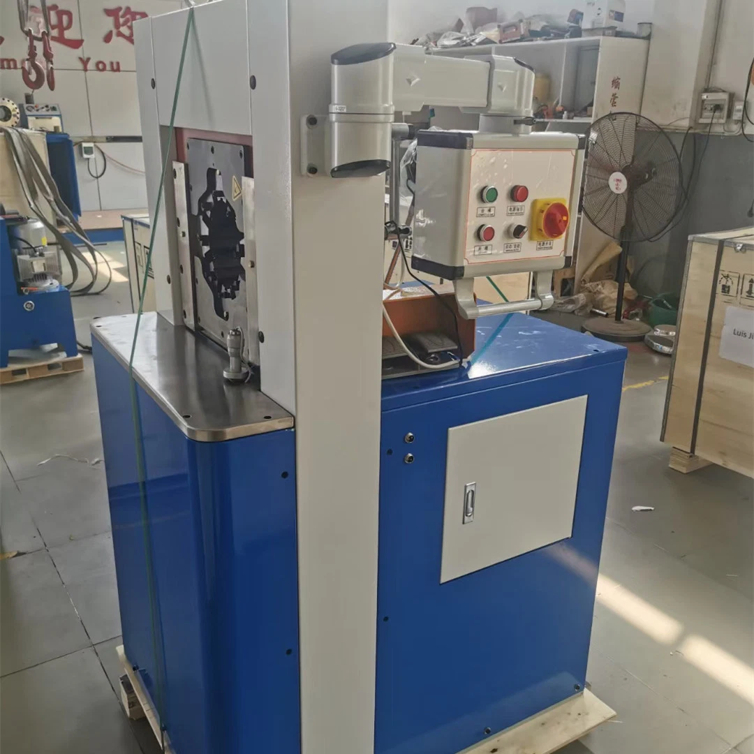 Factory Export Direct Touch Screen Thin Hose Pressing Machine for Hydraulic Hose or Bend Tube or Brake Hose or AC Hose 150mm 136mm 3inch 4inch All Can Make