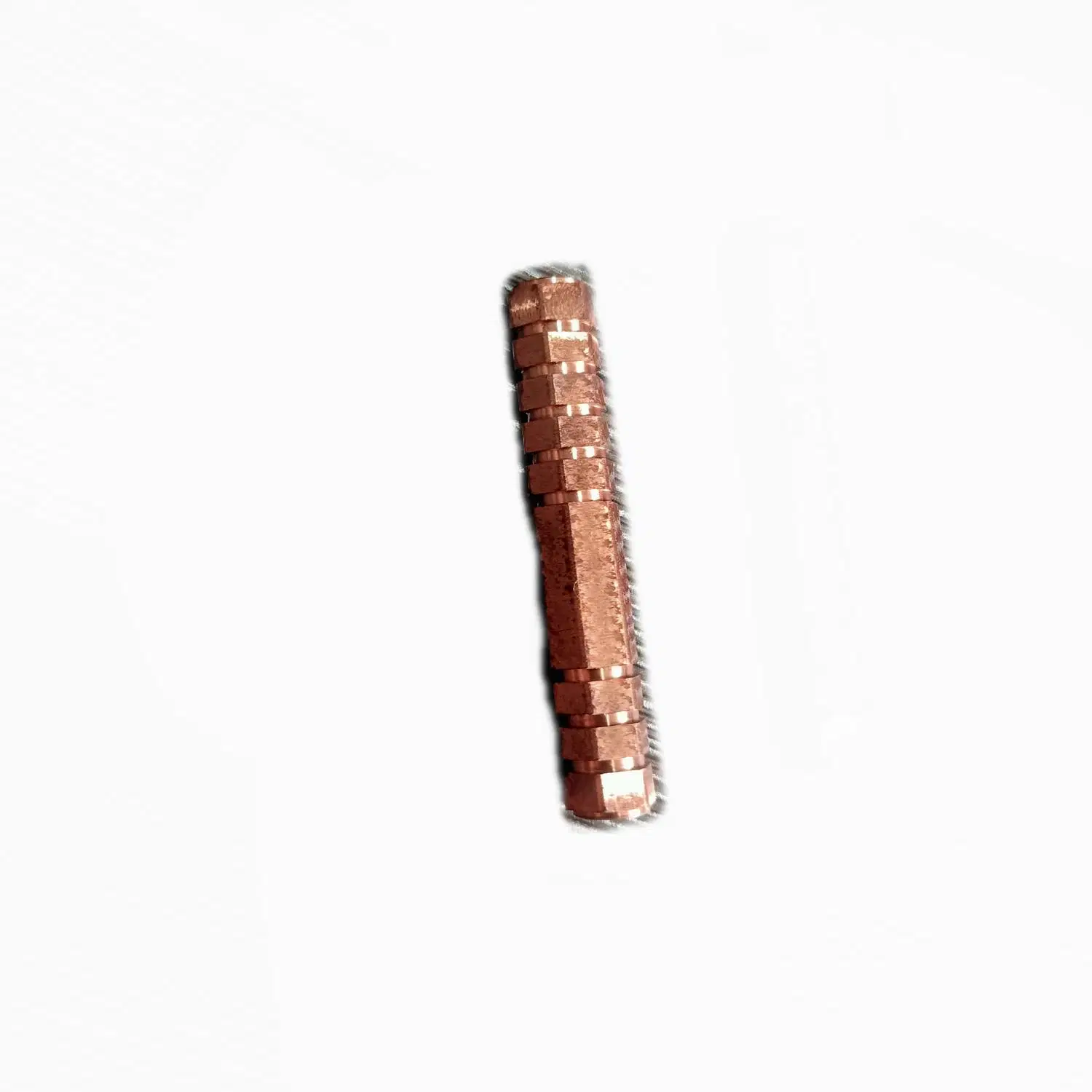 Precision CNC Turning Copper Parts Copper Fastener Connection Parts Feedthrough Copper Parts OEM Long Copper Bar Copper Tube Turning Parts