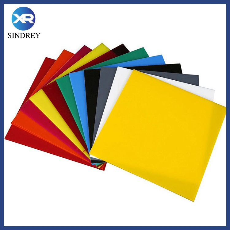 Color Acrylic Plate Allow The Adhesive Material to Separate Without Traces