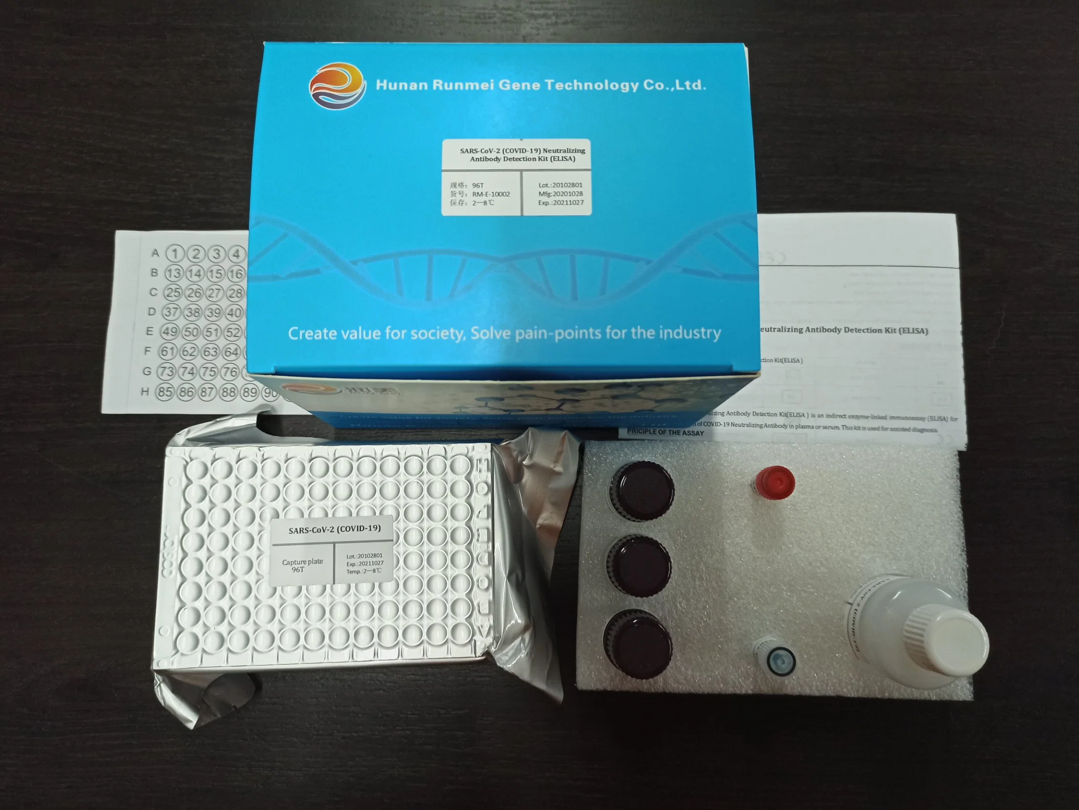 Igg Antibody Rapid Detection Test Kit Elisa Method Blood Specimen