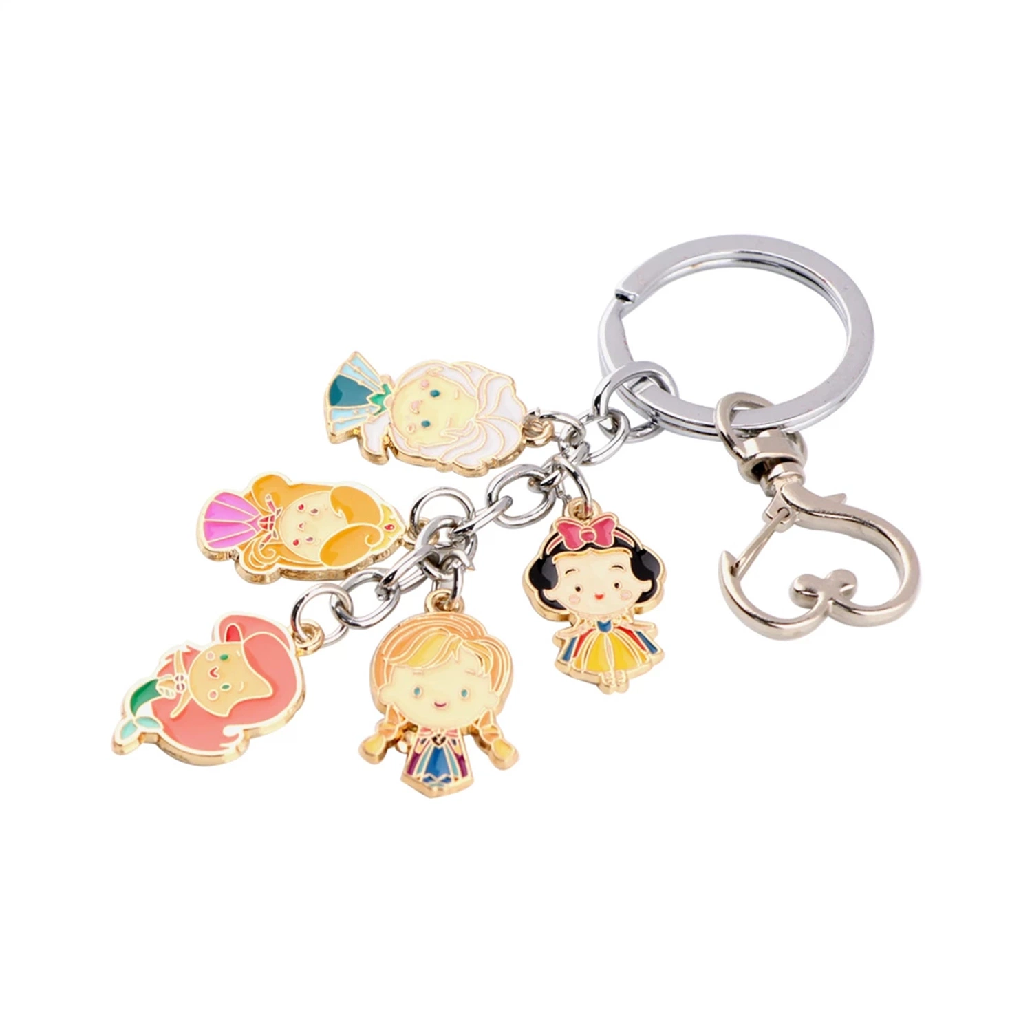 Low Price Custom Princess Skateboard Coffee Cup Grabber Keychain