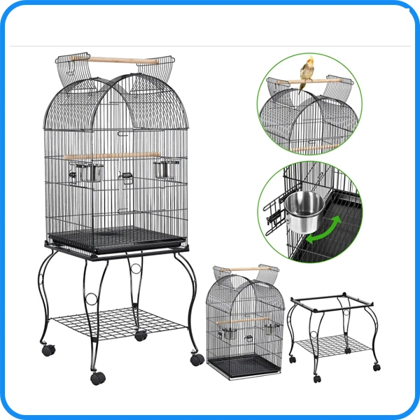 Factory Pet Product Supply Bird Cage Large Parrot Cage