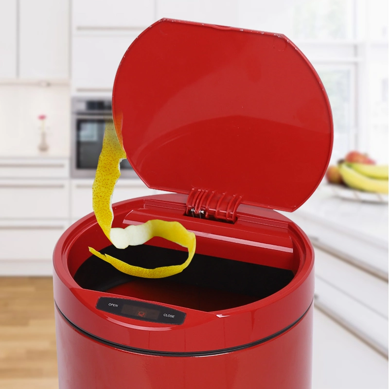 Automatic Induction, Silent Closed, Eco-Friendly Trash Can Smart Large Sensor Dustbin Stainless