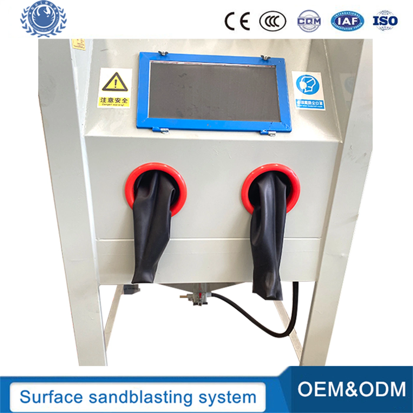 Jd 6050hc Abrasive Sandblasting Cabinet Sandblasting Blasting Sandblaster Surface Treatment