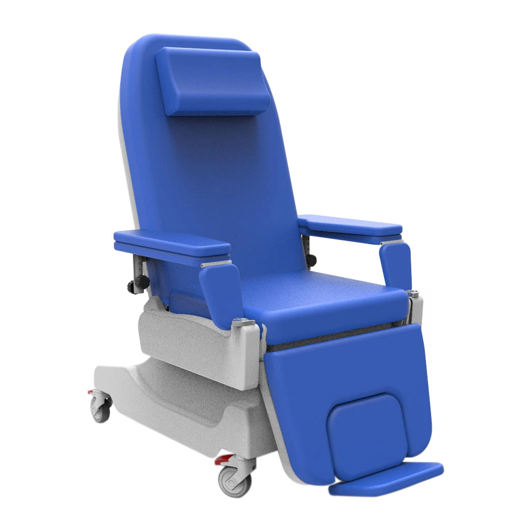 Hospital Blood Collection Phlebotomy Electric Hemodialysis Chair