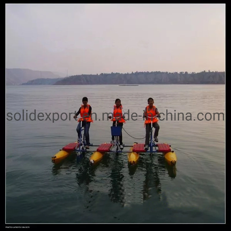 Manufacturer Supply New Design 3 Persons Water Bike for Walking in Waves