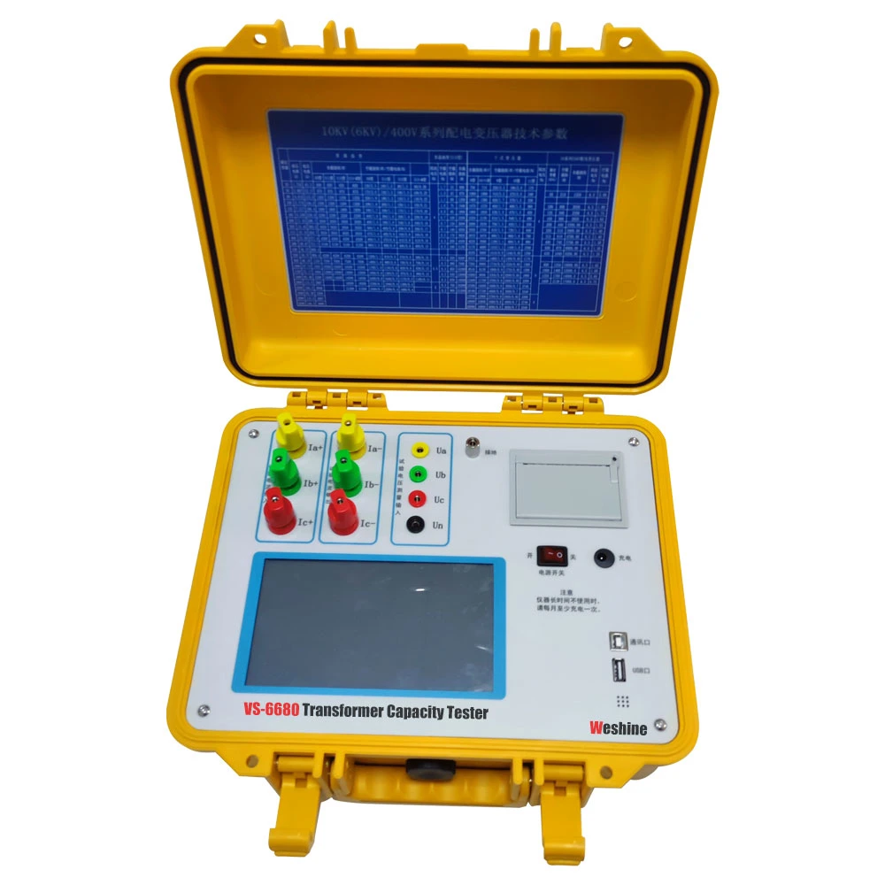 Distribution Transformer on Load Measure No Load Iron Loss Noload Current Transformer Capacity Testing Equipment