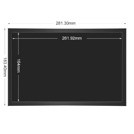 Factory 12.1 / 12 Inch Wall Mount Metal Snap Wide Screen Ear Mounted Industrial Panel Computer Monitor PC