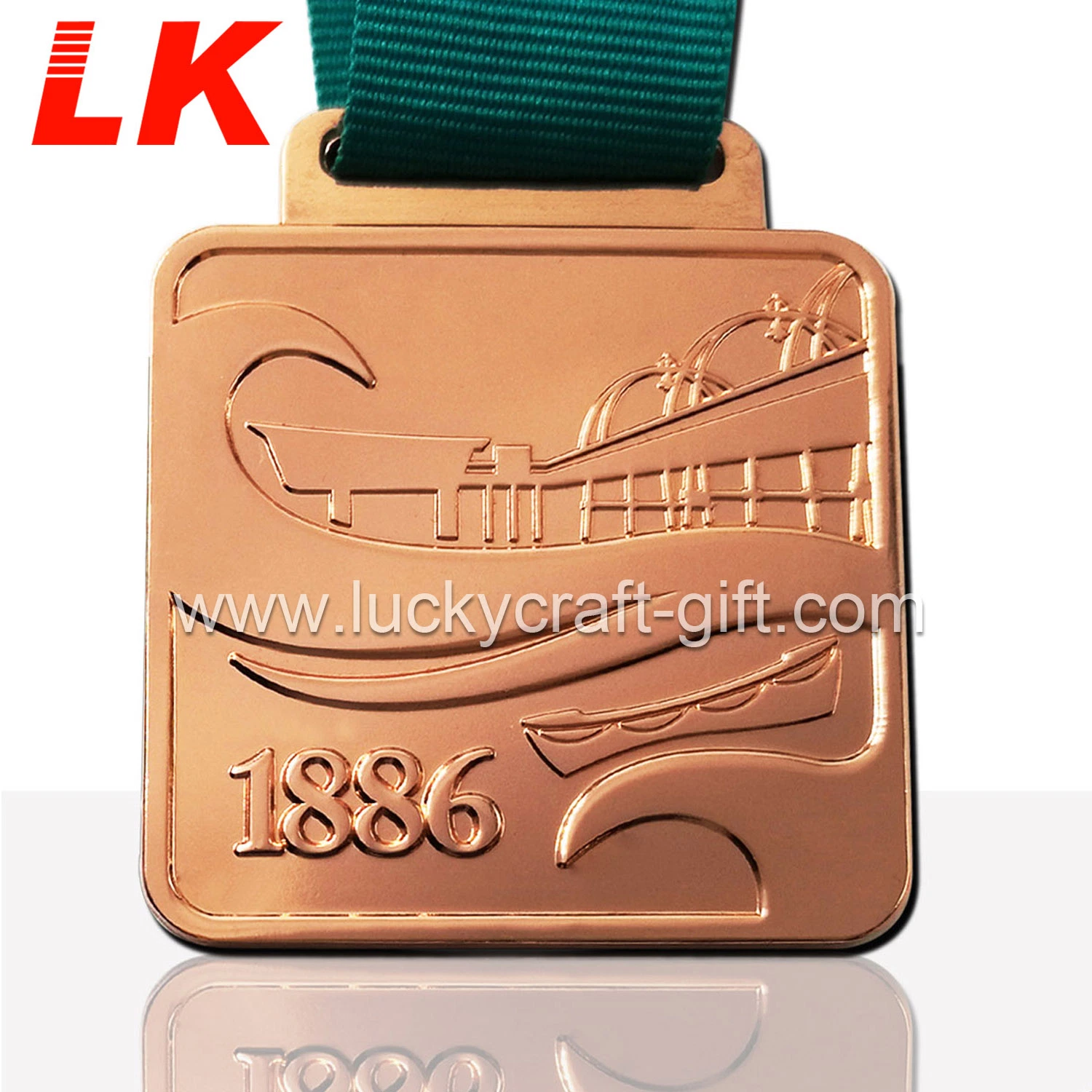 Cheap Metal Custom Gold Silver Bronze Sport Funny Run Metal Medal