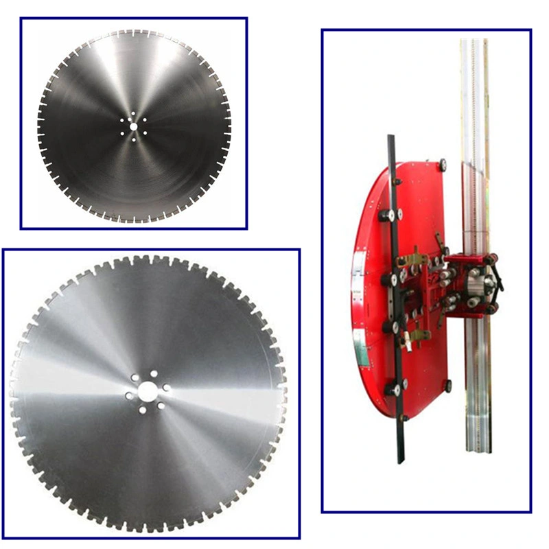 Electrical Wall Saw Machine and Wall Saw Blades for Road and Bridge Cutting