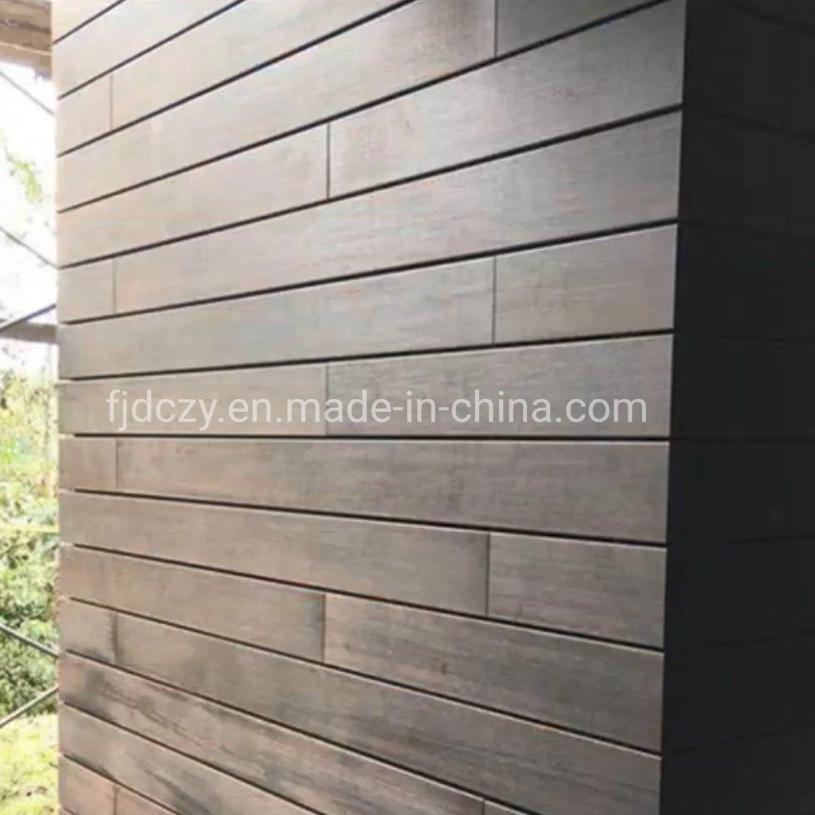 Material de revestimiento de pared ignífugo para exteriores, panel decorativo de pared, panel de madera de bambú.