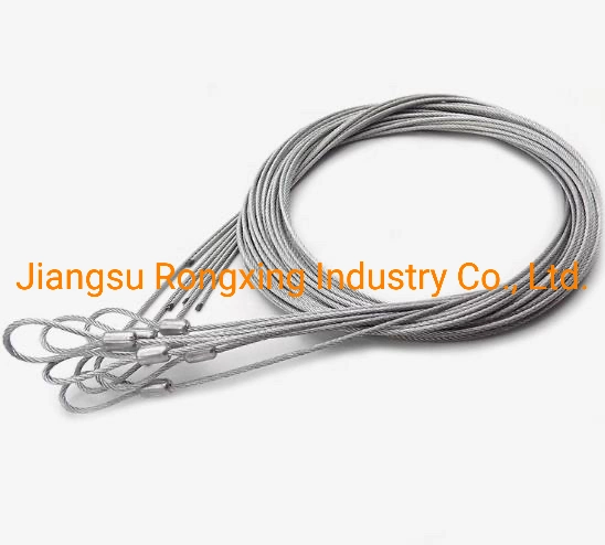 6X37+FC -40.0mm Press Steel Wire Rope Slings