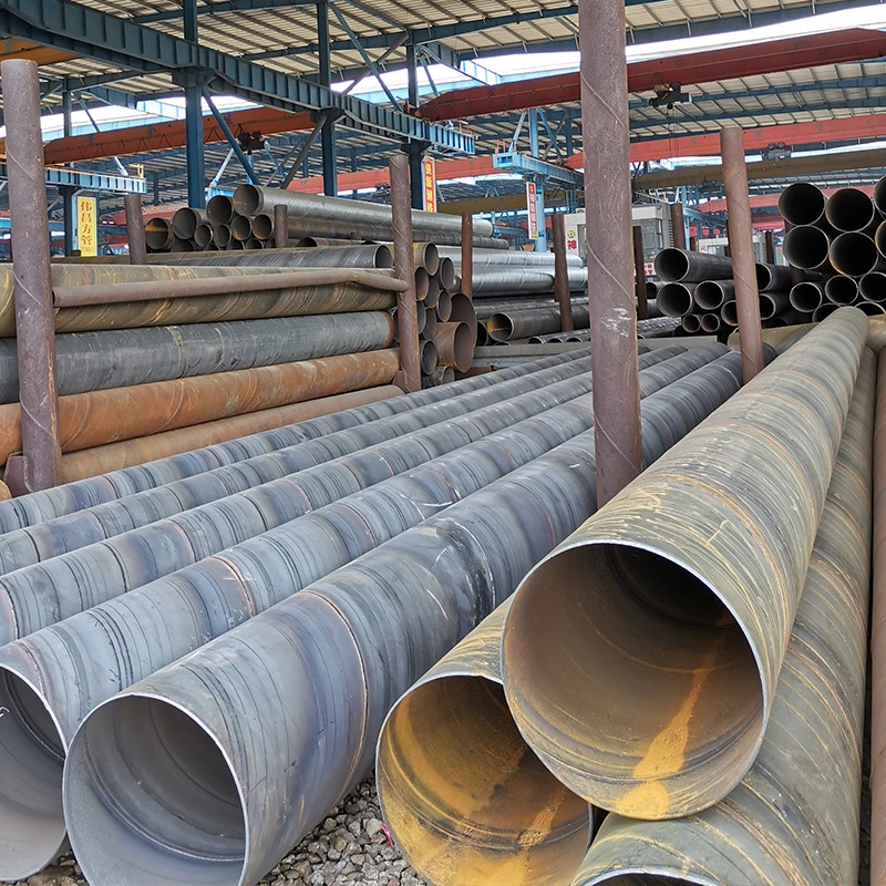 China Factory ERW SSAW Sew Seamless Pipe/Black Acoustic Test Welded Steel Pipe