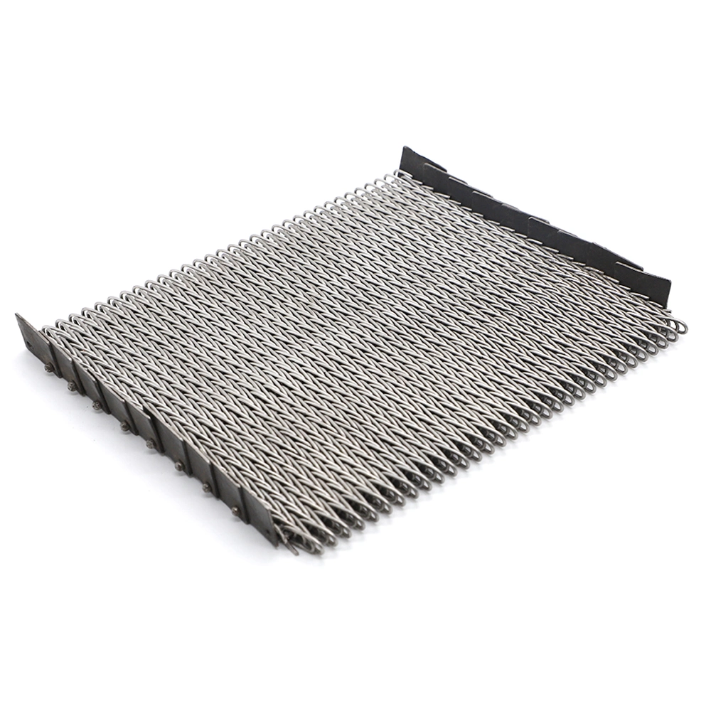 Herringbone Mesh Belt Metal Conveyor Belt Brazing Furnace High Temperature Resistance