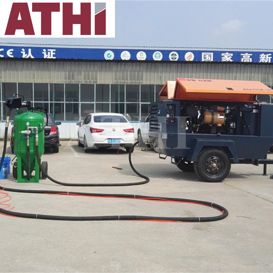 dB500 dB800 Glass Bead Wet Type High Pressure Jet Sandblasting Cleaning Machine for Sale