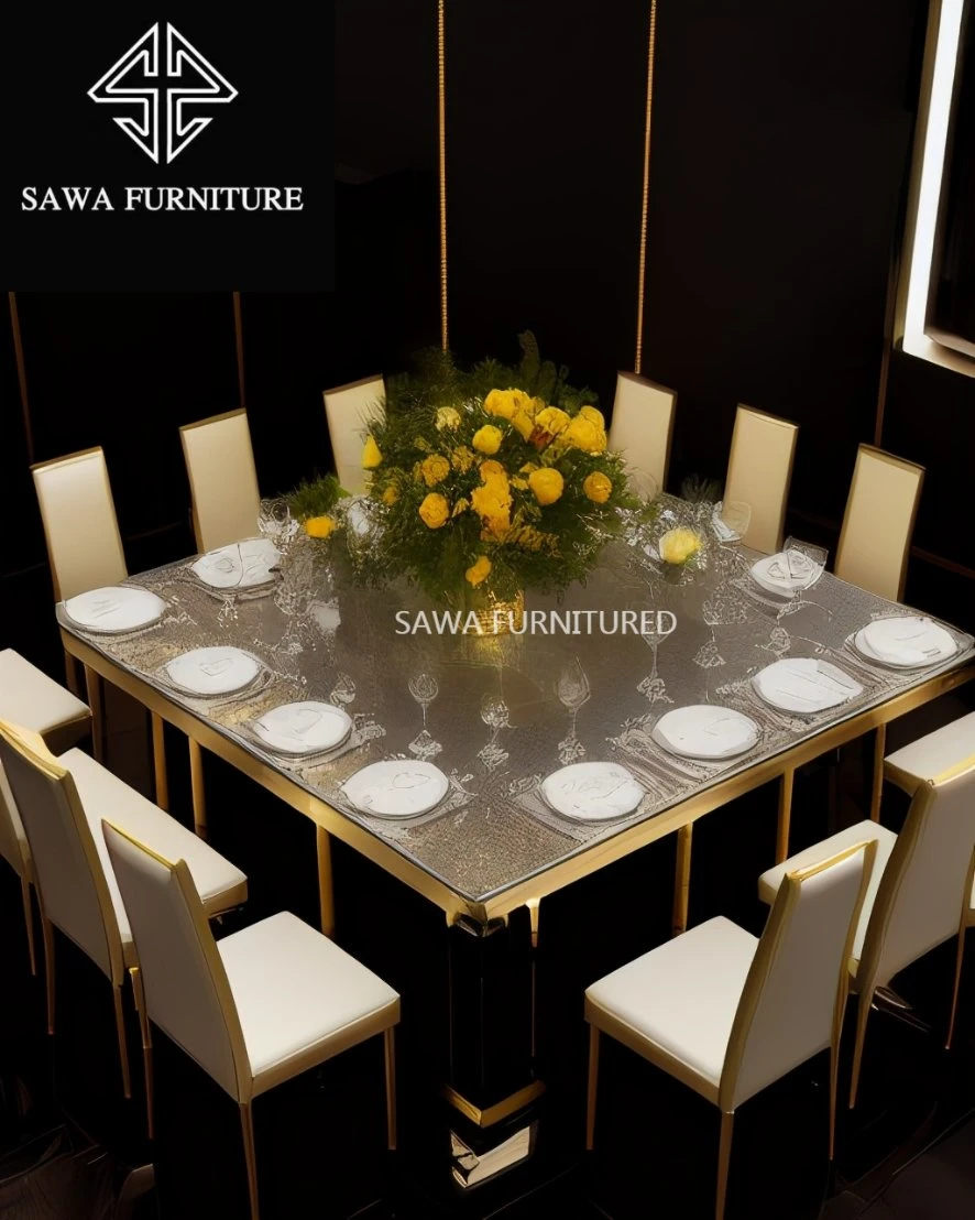 Premium Stainless Steel Wedding Dining Collection - Designed for Discerning International Buyers