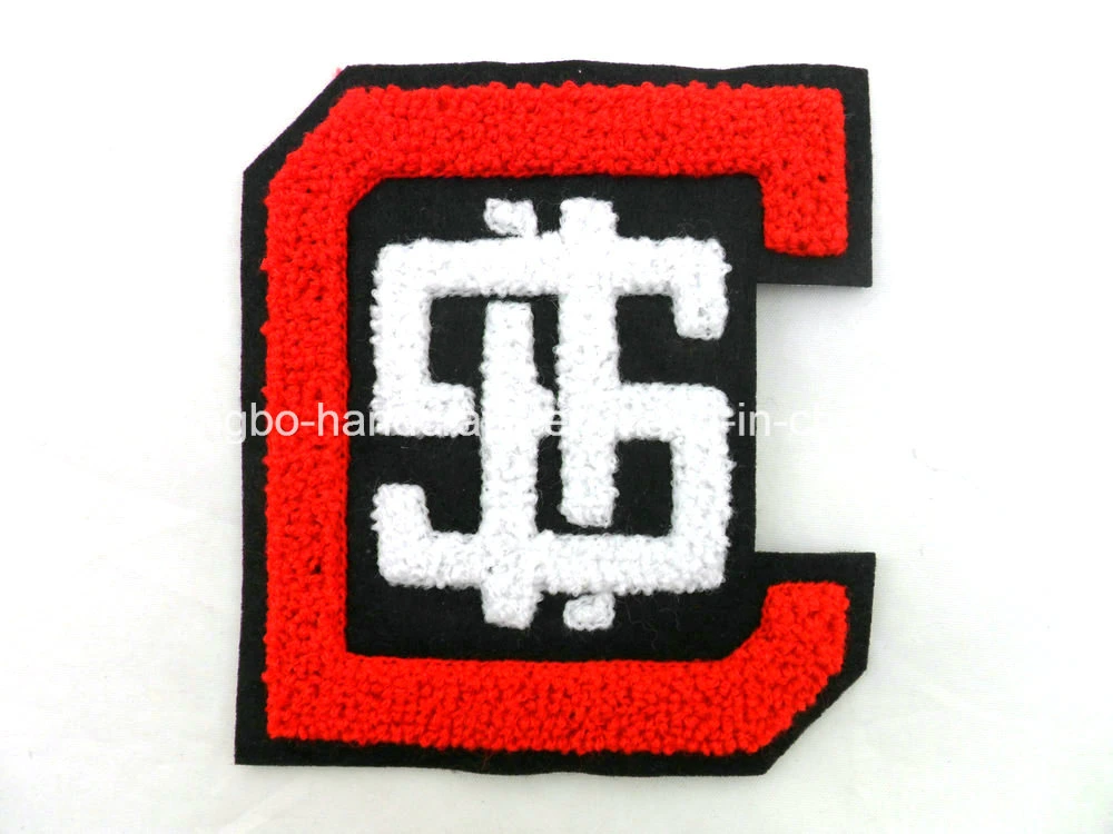 Wholesale/Supplier Custom Brand Logo Lovely Eco-Friendly Towel Embroidery Iron on for Hoodie Chenille Patch