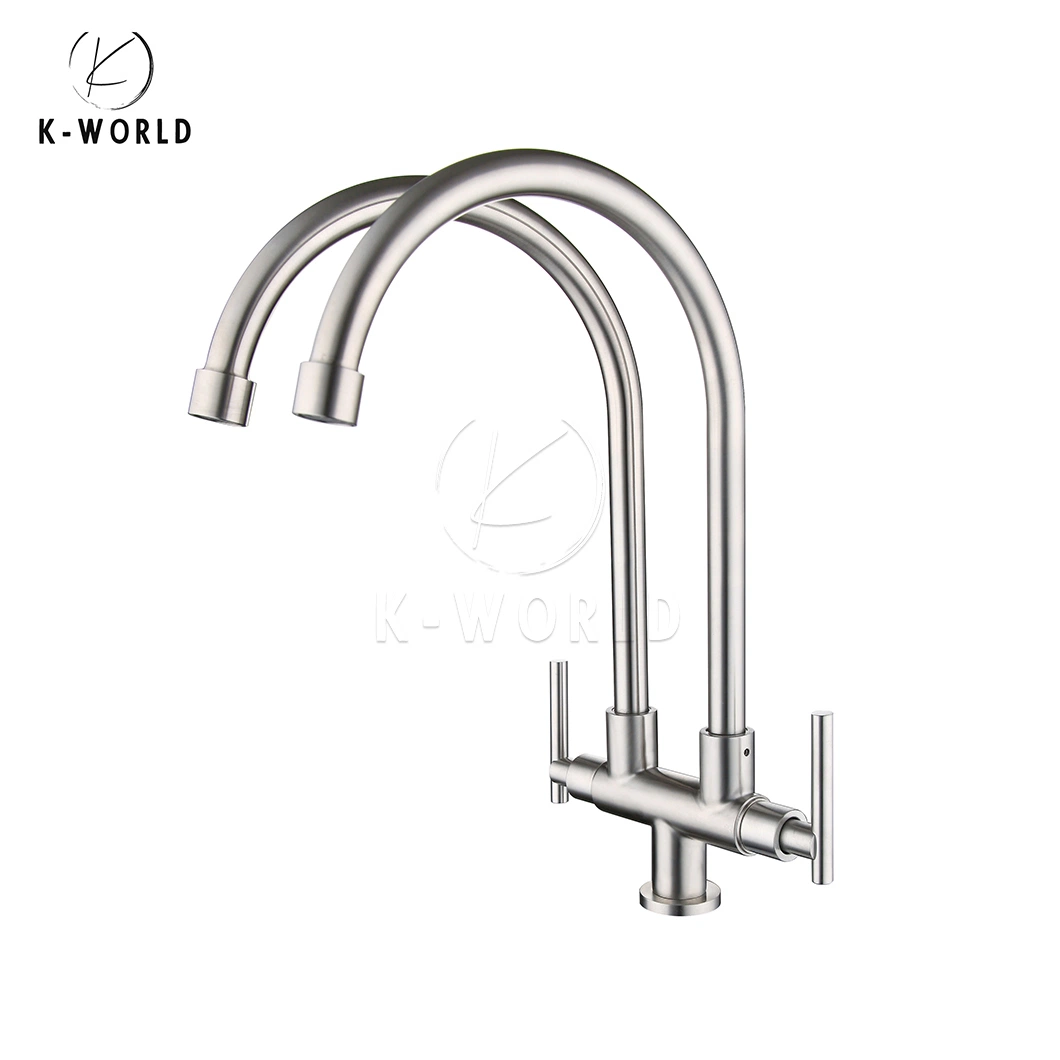 K-World Yuanxun Series Dark Bronze Best Kitchen Faucet Suppliers Water Purifier Clean Kitchen Faucet China 8.625 Inch Spout Height Kitchen Tap Faucet