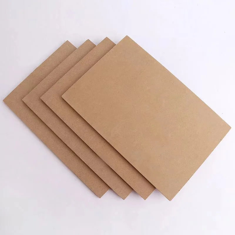 Whosale 3mm 6mm 12mm 15mm 18mm Fibreboards Melamine MDF HDF Board for Furniture