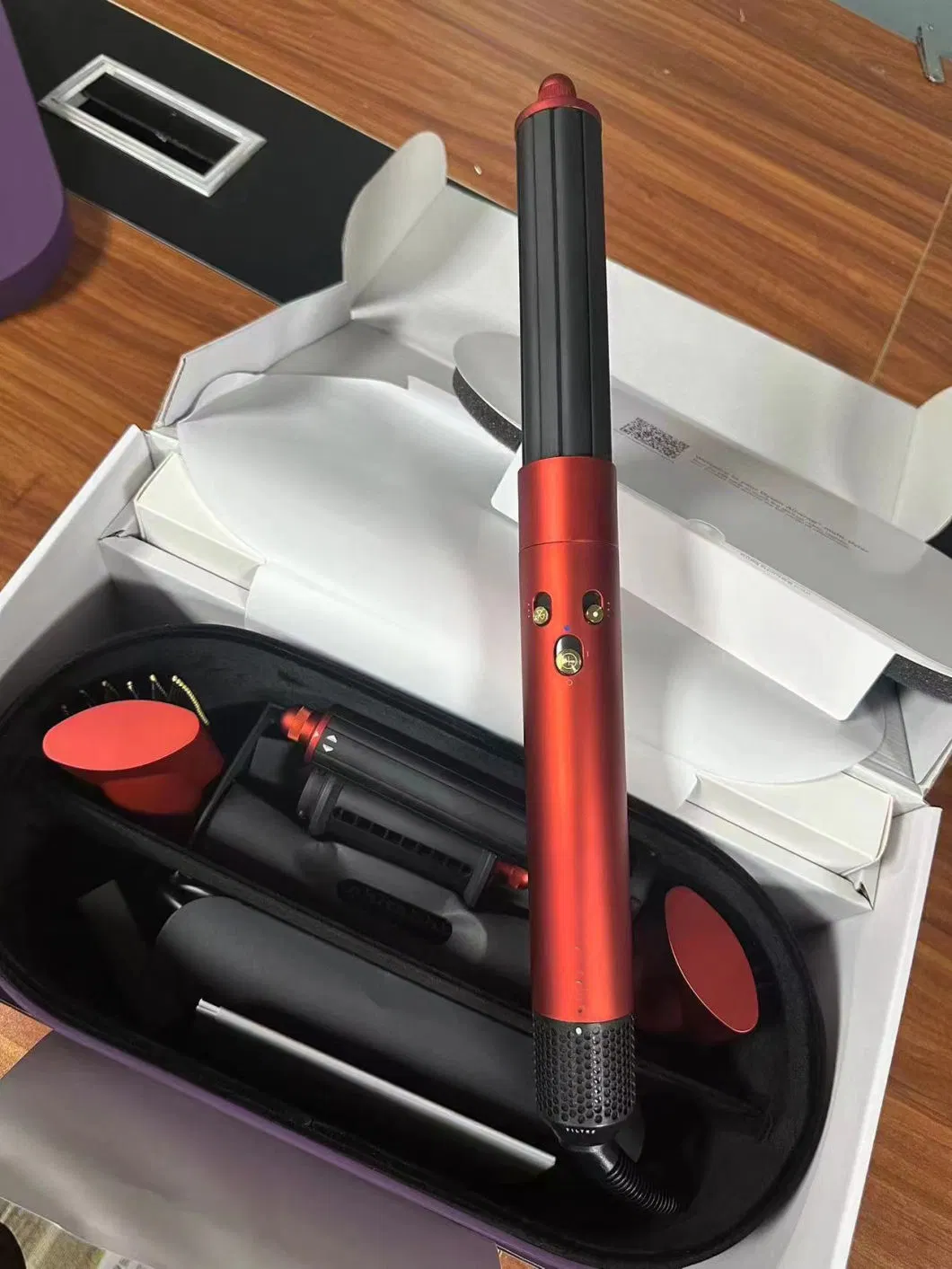 Topaz Orange Hair Curler Hot Sale Airwarp High Quality Simple High Level 1: 1 Hair Salon Equipment Special Color