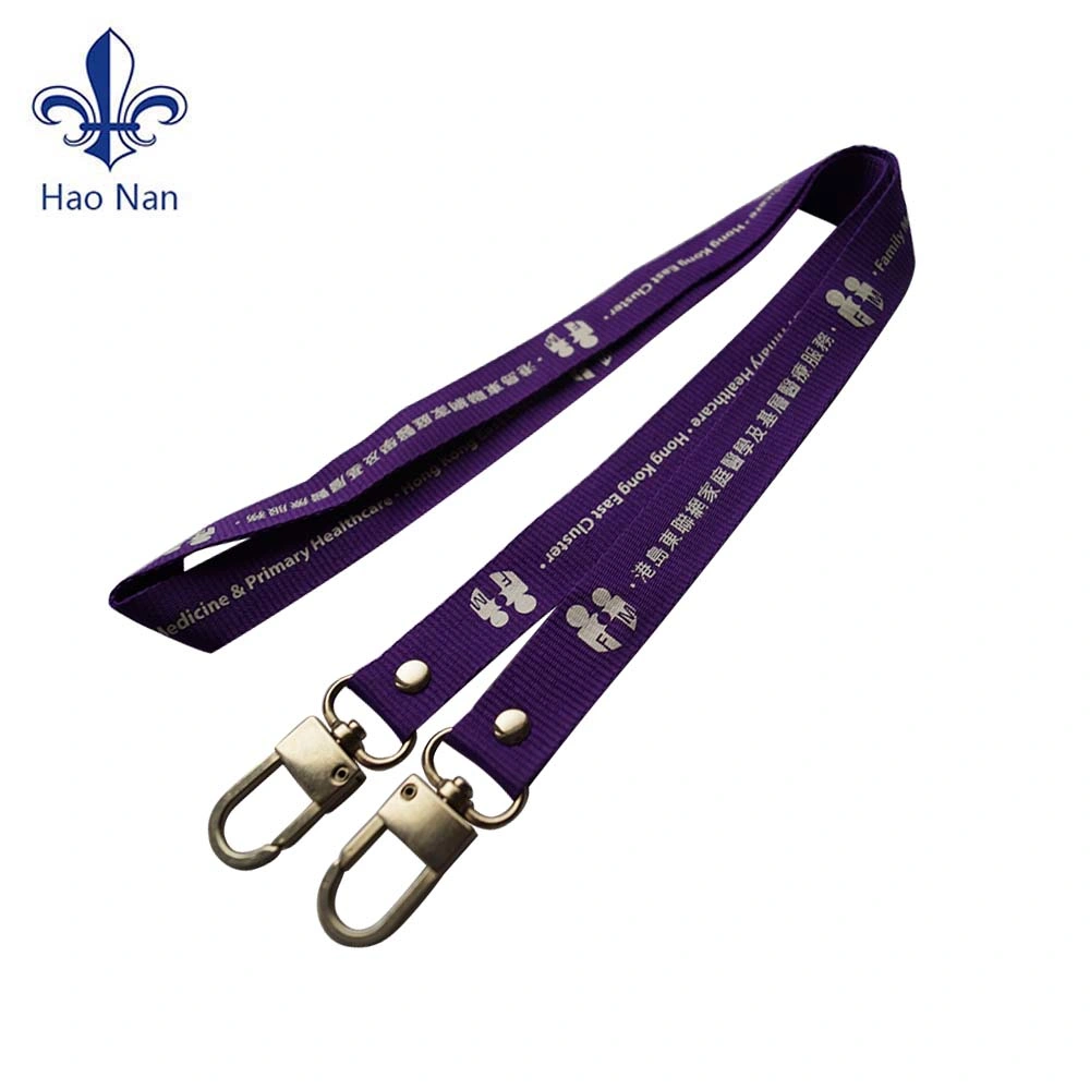 Sublimation Printing Retractable Badge Holder Lanyard