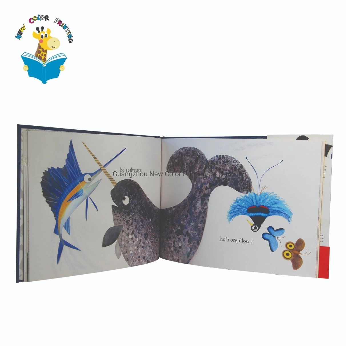 Customized Magazine Catalogue Hardcover Story Educational Book Printing