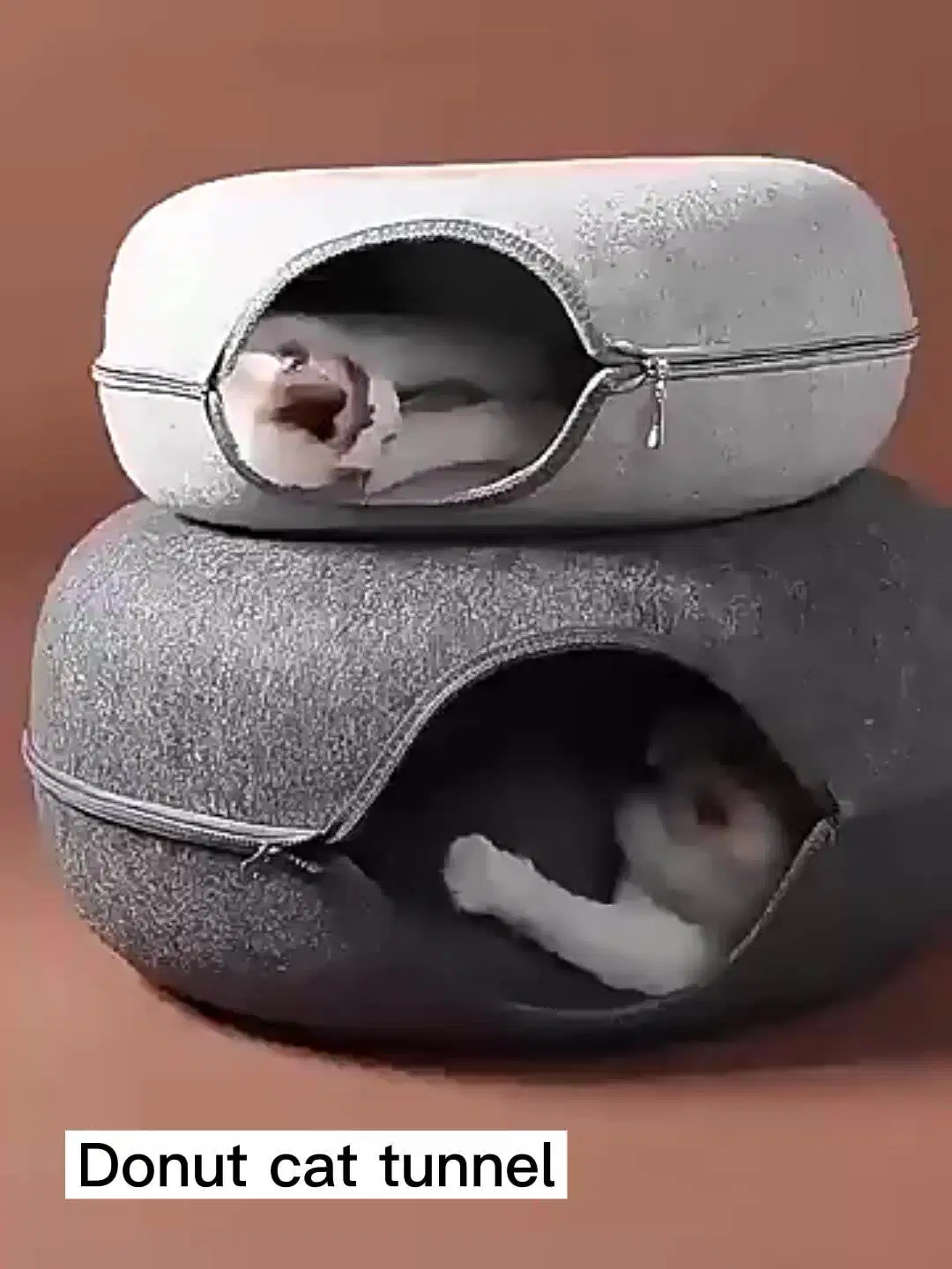 Customized Collapsible Folding Felt Pet House Pet Bed