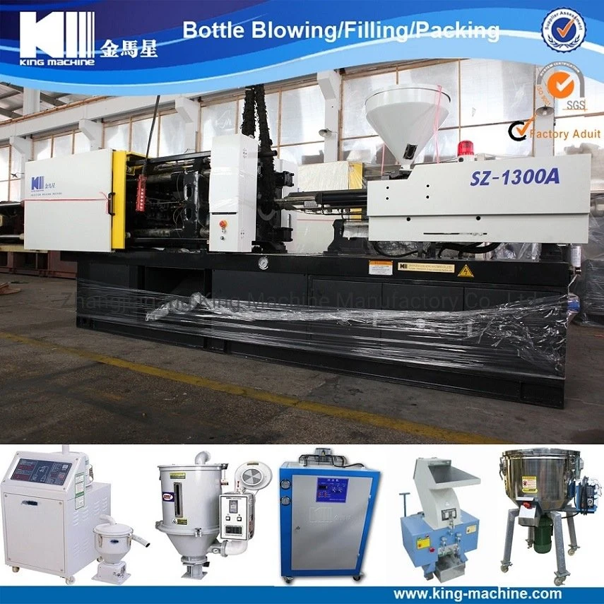 Pet Preform Moulding Making Plant / Beverage CSD Juice Drink Pet Bottle Cap Water Bottle Material Tube Capsule Plastic Injection Molding Machine