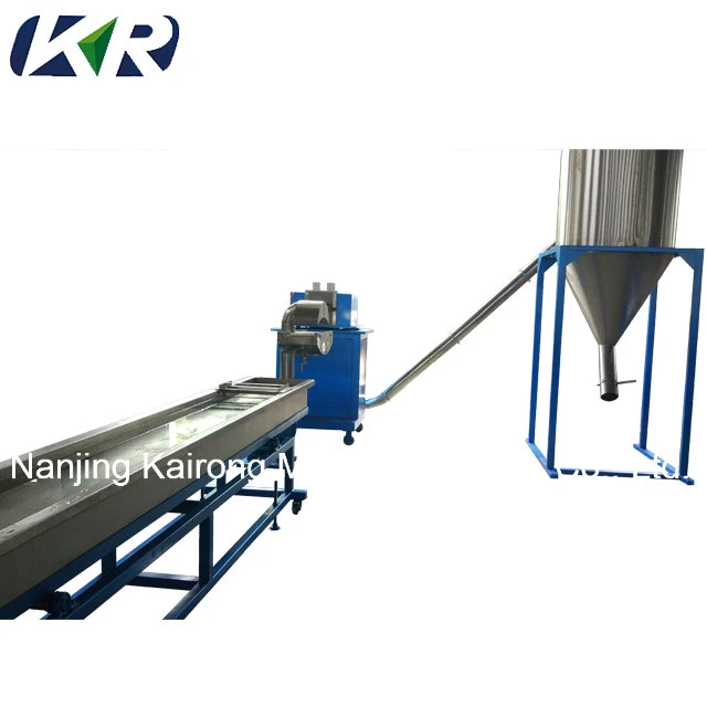 Water Ring Hot Cutting Type Waste PP PE Plastic Granulating Line/PP PE Film Pelletizing Machine