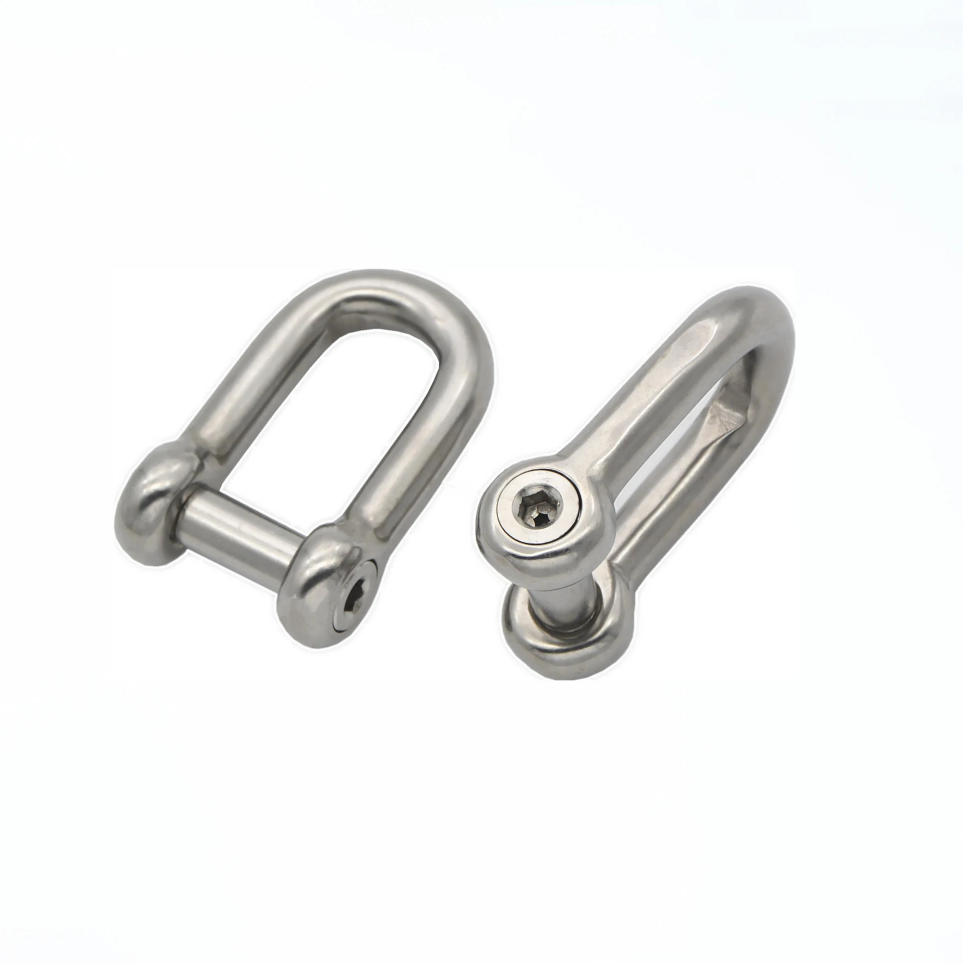 Hot Dipped Galvanized Bolt Type Forged D Shackle Bow Hook Rigging