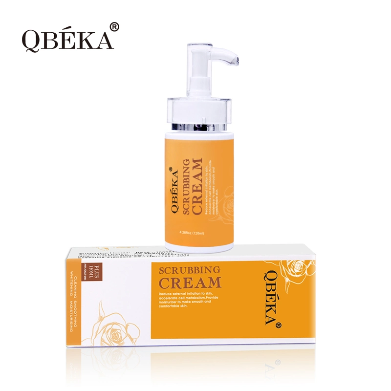 QBEKA Whitening and Moisturizing Exfoliating Body Facial Scrub Cream