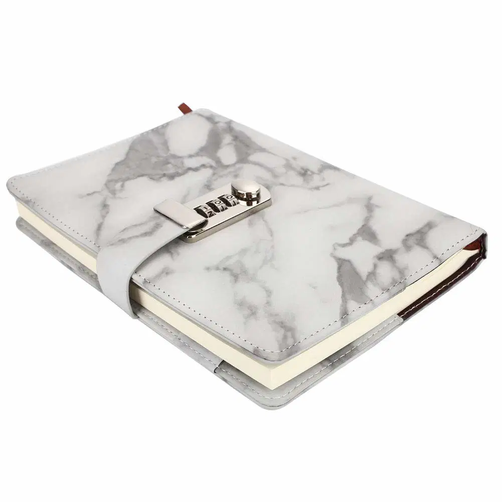 Vintage Marbling Notepad School Sketchbook Portable Concise Practical Password Notebook