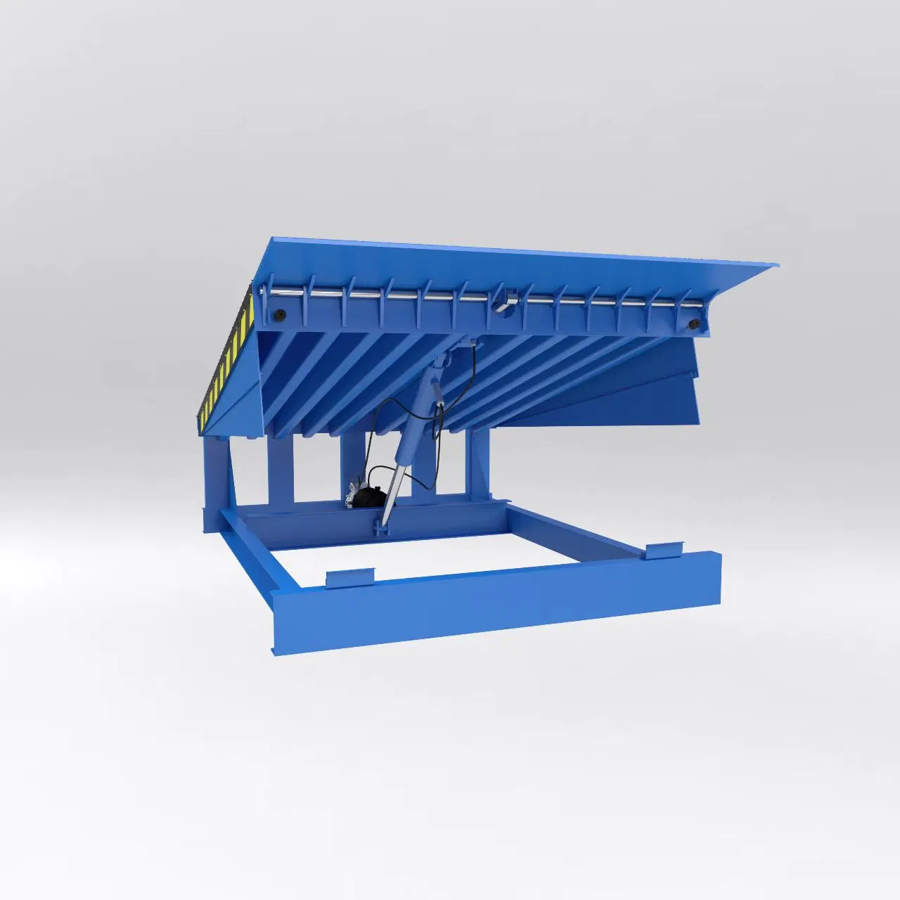 Mechanical Boxed up Hydraulic Cylinder Telescoping Dock Leveler Garage Warehouse Ramp Equipment for Loading Bay