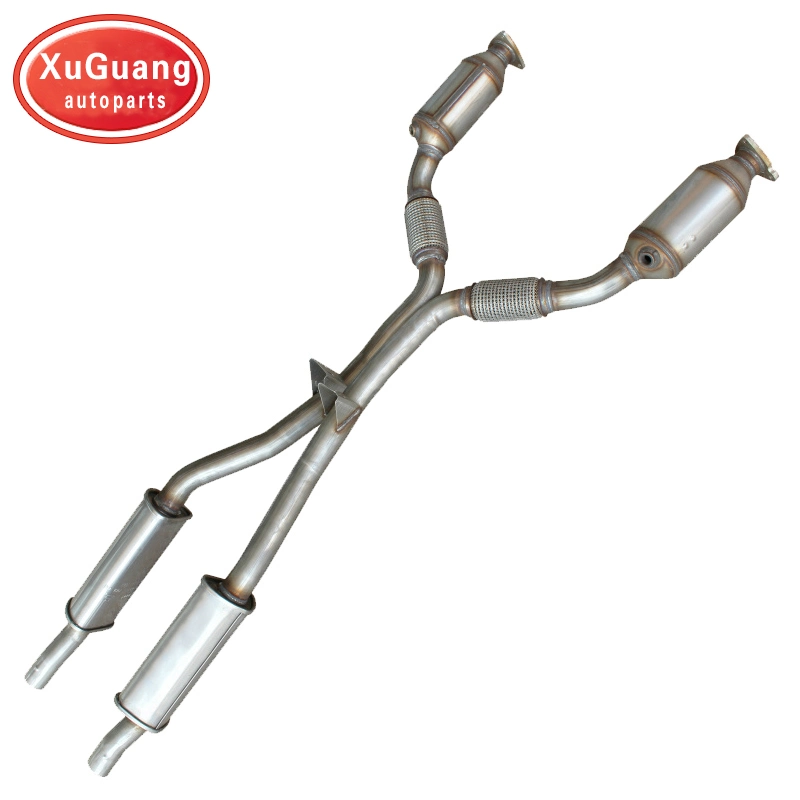 Auto Engine Parts Car Exhaust Catalys High Standard para Audi C6 2,5t 3,0T catalizador de tres vías